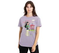 Mulan Be True to You Ladies T Shirt, Lavendar Camiseta, Lavanda, XL para Mujer