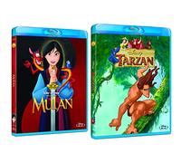 Mulán [Blu-ray] + Tarzan [Blu-ray]