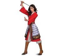 Mulan - Disfraz de héroe para mujer - rojo - X-Large (18-20) US