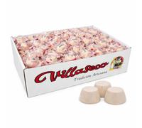 Mulatitos Blancos - Mantecados Tradicionales con Cobertura Blanca - Elaborados con Manteca de Cerdo Ibérico - Envueltos Individualmente - Caja Ahorro 3 kg