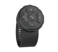 Mulcort Botón multimedia, mando a distancia, música y llamada, impermeable IPX67, botón multimedia BT para coche, bicicleta, moto, compatible con iPhone, Samsung Galaxy, cualquier dispositivo Android