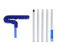 Mulcort Limpiaparabrisas telescópico lavable para caravanas con almohadilla flexible, plumero para ventiladores de techo, barras extensibles para limpiar remolques y camiones