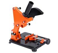 Mulcort Soporte de amoladora angular de aleación de aluminio, soporte de máquina de corte modificado, dispositivo de molienda de ángulo, base de soporte de herramientas de corte de madera y metal