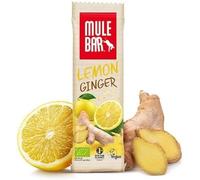 Mulebar - Barrita energética - Cereales y frutas - Mulebar - Limón y jengibre - 40 g - Vegana