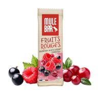 Mulebar - Barrita energética - Grosella negra - Arándanos - Frambuesas - 40 g - Orgánica - Vegana