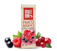 Mulebar - Barrita energética - Grosella negra - Arándanos - Frambuesas - 40 g - Orgánica - Vegana - Fabricada en Francia