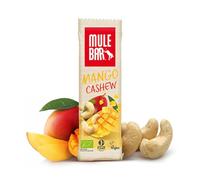 Mulebar - Barrita energética - Mango - Anacardos - 40 g - Orgánica - Vegana - Fabricada en Francia