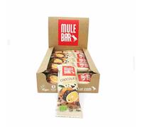 MULEBAR - Caja de 15 Barritas Energéticas - Chocolate Naranja - Suaves - Fáciles de Digerir - Ingredientes 100% Naturales, Orgánicos y Veganos - Fabricadas en Francia - 40g