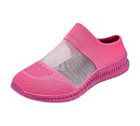Mules Backless Shoes for Women Mesh Flats Wide Fit Walking Sandals Sneakers Ladies Mule Open Back Indoor Outdoor Nursing Shoes Slip on Shoes Elderly Women Diabetic Backless Trainers for Swollen Feet