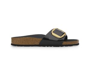 Mules de charol natural para mujer Birkenstock Madrid 38 Étroit