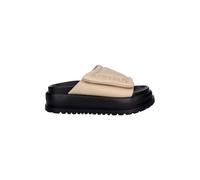 Mules de cuña veganas de nylon Buffalo Palma Velcro 39