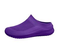 Mules et zuecos Femme Homme Ete en Mesh Transpirable Chaussons Baskets Couple Slip On à Enfiler Punta Redonda, Corte Bajo, Suela Gruesa Flexible Antideslizante para Primavera Verano Diario Marche Ocio