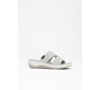 Jana Damen Pantolette Vegan Waschbar, Sandalia Mujer, Color Gris, 38 EU