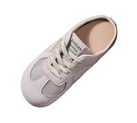 Mules Shoes for Women Wide Fit Orthopedic Shoes Casual Air Cushion Slip On Walking Trainers Comfortable Arch Support Non Slip Trainers Breathable Mesh Sandals Footwear Soft Sneakers