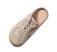 Mules Shoes for Women Wide Fit Orthopedic Shoes Casual Air Cushion Slip On Walking Trainers Comfortable Arch Support Non Slip Trainers Breathable Mesh Sandals Footwear Soft Sneakers