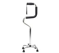 Muleta Ajustable Diseño ergonómico y manijas de Comodidad Duradera, bastón multipropósito de Cuatro Patas es Tan Amable de su Parte