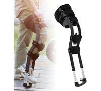 Muleta Cómoda para Todo El Día con Manos Libres: El Cojín Ergonómico Curvado para Las Piernas Distribuye La Presión De Manera Uniforme, Lo Que Permite Períodos De Uso Más Prolongados Sin Dolor