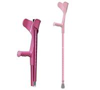 Muleta de antebrazo, Muleta Plegable for Caminar con Cuentas Reflectantes, muleta ergonómica de Codo, Altura Ajustable. Tenlo en Cuenta