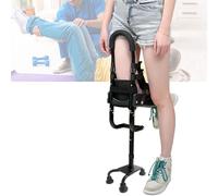 Muleta manos libres para adultos, soporte ajustable antideslizante para la rodilla, ayuda ergonómica para la movilidad de una sola pierna para la recuperación de fracturas y esguinces de tobillo, ca