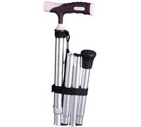 Muleta para el anciano plegable Peque para caminar para ancianos escamas adicionales seguras, escalera de aluminio ajustable de altura, muletas para el hombre anciano mujer hombre con que es tan