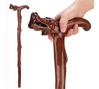 Muletas de Caoba muleta de Grifo Anciano muletas de Dientes tallados muletas de Madera sólida de Ancianos Ideales para Hombres o Mujeres con Vida Activa al Aire Libre Es Tan Amable de su Parte.