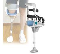 muletas, Muletas de Rodilla indoloras for Personas Mayores con Fractura Tobillo. Alternativa a Las muletas. Soporte for(Right Leg)