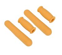 Muletas Muletas extra gruesas, fáciles de colocar, acolchadas para muletas de antebrazo de aluminio estándar Amarillo