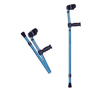 Muletas plegables para antebrazo, ayuda ligera y ergonómica para caminar para adultos, soporte portátil para hombres y mujeres