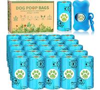 MULEVIP Bolsas Extra Gruesas para Caca de Perro, a Prueba de Fugas, 520 Unidades/26 Rollos, Bolsas para Excrementos, con 1 Dispensador