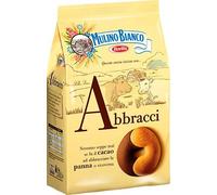 Mulino Bianco Abbracci Cookies - Paquete de 12 - Caja completa (350 g cada una)