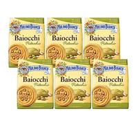 MULINO BIANCO Baiocchi - galletas rellenas de pistacho 240g (Pistacho, x6)