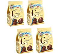 Mulino Bianco: pastel "Chicche" relleno con crema de cacao - 200 g, paquete de 2 [Importación italiana]