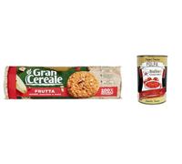 Mulino Bianco Gran Cereale Frutta, galletas de fruta, 250 g de fibra, 400 g