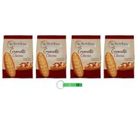 Mulino Bianco Granetti Classici - Pan tostado - croutons crujientes y migajosos - Snack Brotcroûtons - Paquete de 300 g + llavero Beni Culinari gratis