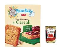 Mulino Bianco Grasas biscottate ai cereali 315 g Galletas + Polpa italiana Gourmet 400 g