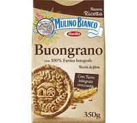 Mulino Bianco - Juego de 6 galletas (100% grano integral, 350 g, galletas