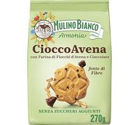 Mulino Bianco PandiYò - Galletas sin azúcar añadidas con yogur blanco y mortítol, fuente de calcio, galletas sin azúcar, molino de armonía, paquete de 270 g