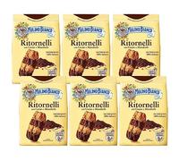 MULINO BIANCO Ritornelli - Galletas italianas con cacao y almendras 700g (Ritornelli, x6)