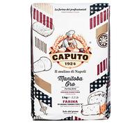 Mulino Caputo Manitoba Oro Tipo 0 Harina - Bolsa de 1 kilo (Paquete de 4)