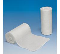 Mull compresa ratiomed, lisa, 4 m x 6 cm, color blanco (20 unidades).