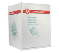 Mull compresas 10 x 10 cm estériles 32 compartimento de 40 St compresas