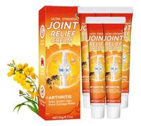 Mullein Joint Relief Cream Arthritis Ultra Strength, Bee Venom Advanced Joint and Bone Cream, Soothing Pain Relief Massage Gel for Back, Neck, Feet, Shoulder (5Pcs, 20g)