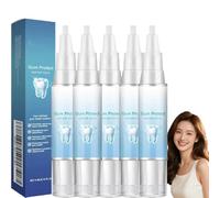 Mullend Gel Reparador de Encías, Reparación de la Disminución de las Encías, Mullend Gel de Reparación de Dientes, Lápiz Esencial Blanqueador Dental Pasta Blanqueadora, Cuidado Bucal (5pcs)