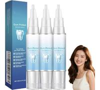 Mullend Gel Reparador de Encías, Reparación de la Disminución de las Encías, Mullend Gel de Reparación de Dientes, Lápiz Esencial Blanqueador Dental Pasta Blanqueadora, Cuidado Bucal (3 unidades)