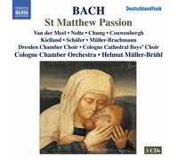 Muller-Bruhl St Matthew Passion (Muller-bruhl, Cologne Chamber Orchestra) (CD)
