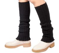 Mulor Calentadores Piernas Mujer de Lana Calentadores de Punto para Niñas Señoras Hasta la Pantorrilla o Hasta la Rodilla