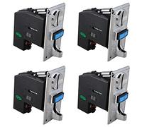 MULOUTSPO 4X Selector de Aceptadores de Monedas MúLtiples para Máquinas Expendedoras de Mecanismos Mech Arcade Game