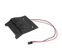 MULOUTSPO - Revestimiento de placa de techo de plástico con luces LED adecuado para piezas de coche 1/5 ROVAN KM Baja 5B 5T 5SC RC