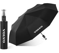 MULPEFC Paraguas con Logotipo de Coche, Paraguas Plegable automático con Logotipo de Coche, Paraguas Anti-UV. para Volvo S40 S60 S70 S80 S90.