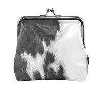 Multi 10 varios pingüinos de dibujos animados patrón sin costuras en gris mujer cuero monedero cerrojo tarjeta cambio de llave cartera pequeña hebilla bolso caso beso bloqueo embrague bolsa bolsillo p